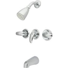 Tub and Shower Package with Single Function Shower Head - Rough-In Included