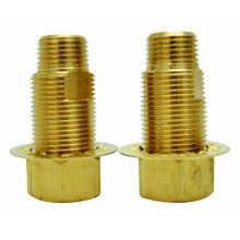 Brass Adapter with 1/2" -14 NPT and 3/4" IPS Connections from the Hot Springs Collection