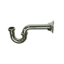 Brass P-Trap Drain with 1-1/4" Pipe and 13-1/16" Extension from the Vintage Collection