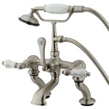 Deck Mounted Clawfoot Tub Filler w/ Hand Shower from the Vintage Collection