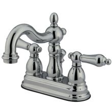 Double Handle 4" Centerset Bathroom Faucet with American Lever Handles from the New Orleans Collection