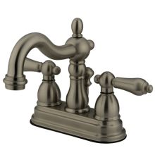Double Handle 4" Centerset Bathroom Faucet with American Lever Handles from the New Orleans Collection