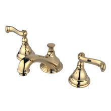 Double Handle Widespread Bathroom Faucet with French Lever Handles from the Atlanta Collection