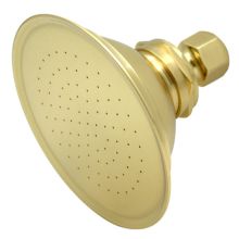 5" Round Brass Rain Shower Head with 91 Jets and 1/2" IPS Connection from the Hot Springs Collection