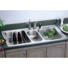 Triple Bowl Kitchen Sinks