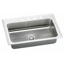 Pacemaker 33" Single Basin Drop In Stainless Steel Kitchen Sink