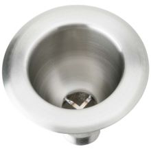 Stainless Steel 6-3/8" Countertop Cup Sink with 4" Depth