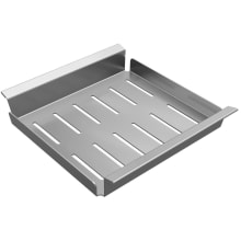 Dart Canyon Stainless Steel 5-1/8" x 5-1/4" x 7/8" Bottom Grid Drain Cover