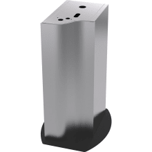 Free Standing Stainless Steel Contoured Water Dispenser - Cabinet Only