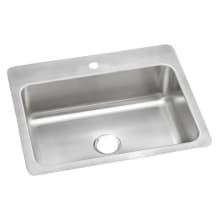 Dayton 27" Drop In Single Basin Stainless Steel Kitchen Sink