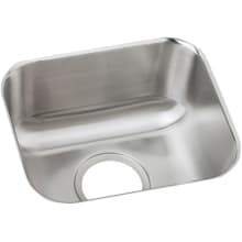 Dayton 14-1/2" Undermount Single Basin Stainless Steel Kitchen Sink