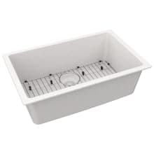 Quartz Classic 29-1/2" Undermount Single Basin Quartz Composite Kitchen Sink