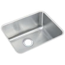 Lustertone 20-1/2" Undermount Single Basin Stainless Steel Kitchen Sink