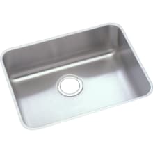 Lustertone 21-1/2" Undermount Single Basin Stainless Steel Kitchen Sink