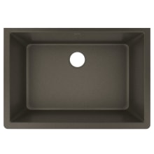 Quartz Luxe 33" Undermount Single Basin Quartz Composite Kitchen Sink