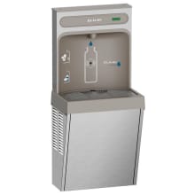 EZH2O 8GPH Surface Mounted Hands Free Bottle Filling Station with Refrigerated Non-Filtered Water