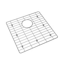 16" L X 16" W Single Basin Nickel-Bearing Stainless Steel Bottom Grid