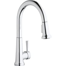Everyday 1.5 GPM Single Hole Pull Down Kitchen Faucet - Includes Escutcheon