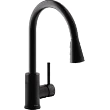 Avado 1.8 GPM Single Hole Pull Down Kitchen Faucet - Includes Escutcheon