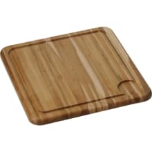 15 3/8" L x 17 3/16" W Hardwood Cutting Board for the ELG250R Sink Collection Right Bowl