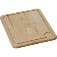 15 1/2" L x 19 1/4" W Hardwood Cutting Board for the ELG250R Sink Collection Left Bowl