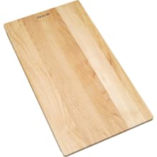 Single Basin Hardwood Cutting Board Designed to Fit all Crosstown Kitchen Sinks