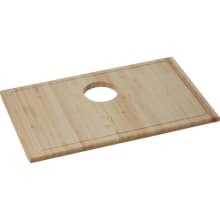 27 1/2" L x 16 7/8" W Hardwood Cutting Board