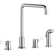1.5 GPM Widespread Kitchen Faucet - Includes Side Spray