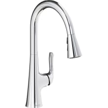 Harmony 1.8 GPM Single Hole Pull Down Kitchen Faucet - Includes Escutcheon