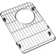 Stainless Steel Basin Rack with Rear Right Drain Opening