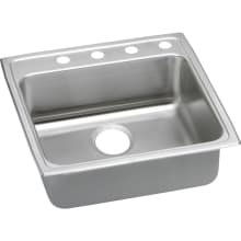 Gourmet 22" Single Basin Drop In Stainless Steel Kitchen Sink