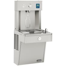 EZH2O Wall Mounted Drinking Fountain and Bottle Filling Station with Filter and Vandal Resistant Bubbler