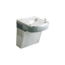 8 GPH ADA Wall Mount Single Level Hands Free Filtered Water Cooler with Prepped Glass Filler and Front/Left/Right Controls