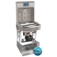 ezH2O Wide Hands Free Bottle Filling Station with Water Cooler Fountain