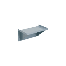 Post Mount Shelf with Brackets for Remote Water Chillers