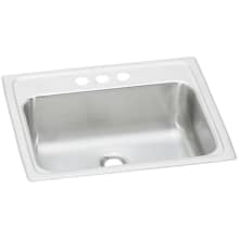 Asana 19" Single Basin Drop In Stainless Steel Kitchen Sink