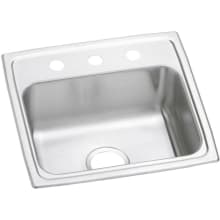 Celebrity 19" Drop In Single Basin Stainless Steel Kitchen Sink