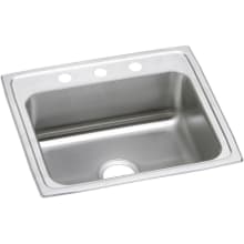 Celebrity 22" Drop In Single Basin Stainless Steel Kitchen Sink
