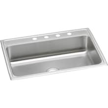Pacemaker 31" Single Basin Drop In Stainless Steel Kitchen Sink