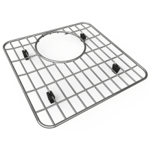 11-1/2" Stainless Steel Basin Rack with Rubber Feet