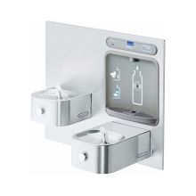 EZH2O Versatile Bi-Level Water Drinking Fountain and Bottle Filling Station with Glass Filler, and Hands-Free Operation