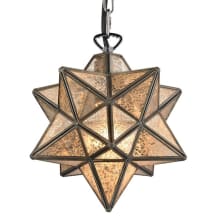 Moravian Single Light 9" Wide Mini Pendant