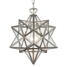 Moravian Star Single Light 12" Wide Pendant