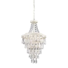1 Light 1 Tier Empire Chandelier with Crystal Insets
