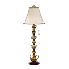 1 Light Buffet Table Lamp from the Tea Service Candlestick Collection