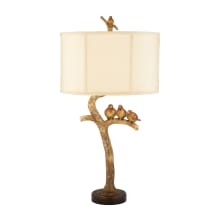 1 Light Accent Table Lamp from the Three Bird Light Collection