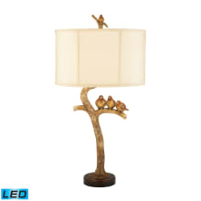 1 Light LED Accent Table Lamp from the Three Bird Light Collection