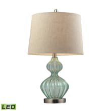 1 Light LED Table Lamp with Metallic Shade
