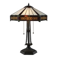 2 Light Table Lamp from the Filigree Collection