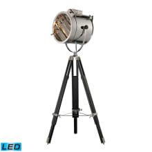 1 Light LED Tripod Spotlight Floor Lamp from the Curzon Collection